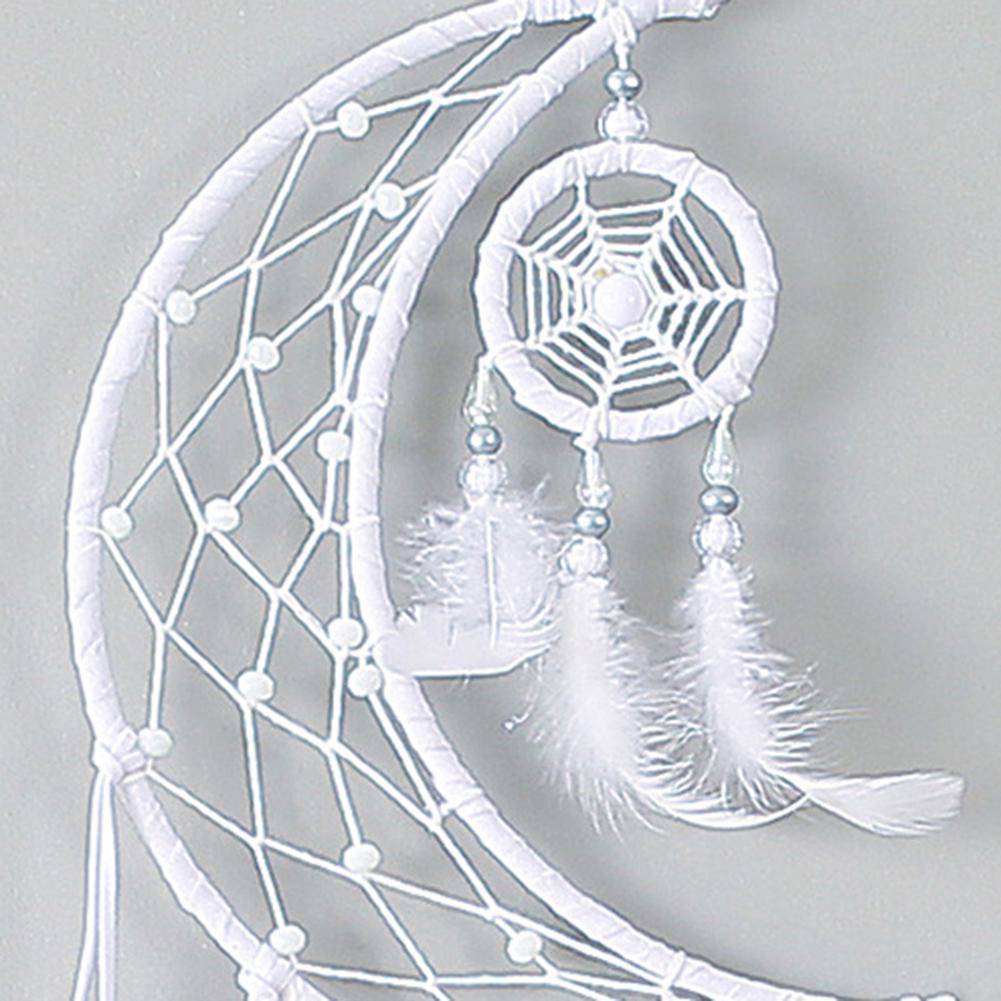 Лунное перо Ловец снов висит дома общежитие кулон настенный орнамент декор
