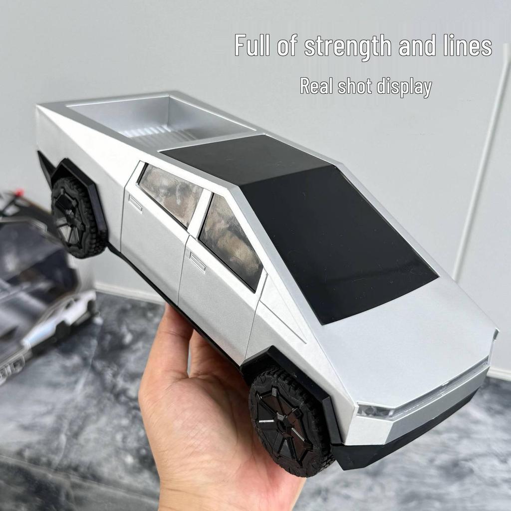 Радиоуправляемый автомобиль Tesla Cybertruck - Прочная игрушка-симулятор для детей, подарок для мальчиков
