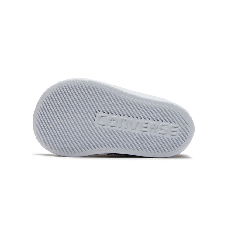 Converse Кеды Star Court 2V на липучке с низким верхом для ходьбы, детская обувь, черно-красные 766485C