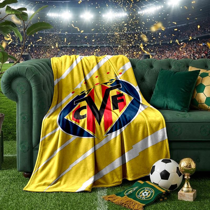CF Football Emblem Blanket Lightweight Ideal Bedding Blanket Perfect for Travel, Camping, Living Rooms, Offices, Sofas, Fan Christmas gift