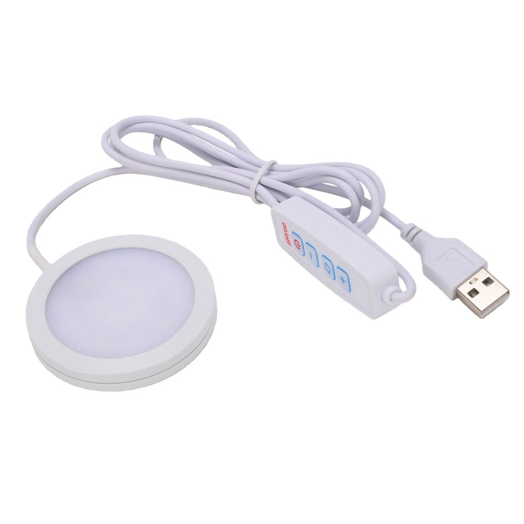 Мини-спот 3 Вт, 3 цвета, бесступенчатое затемнение, USB, для подсветки витрины с украшениями, под шкаф, для помещений, картин