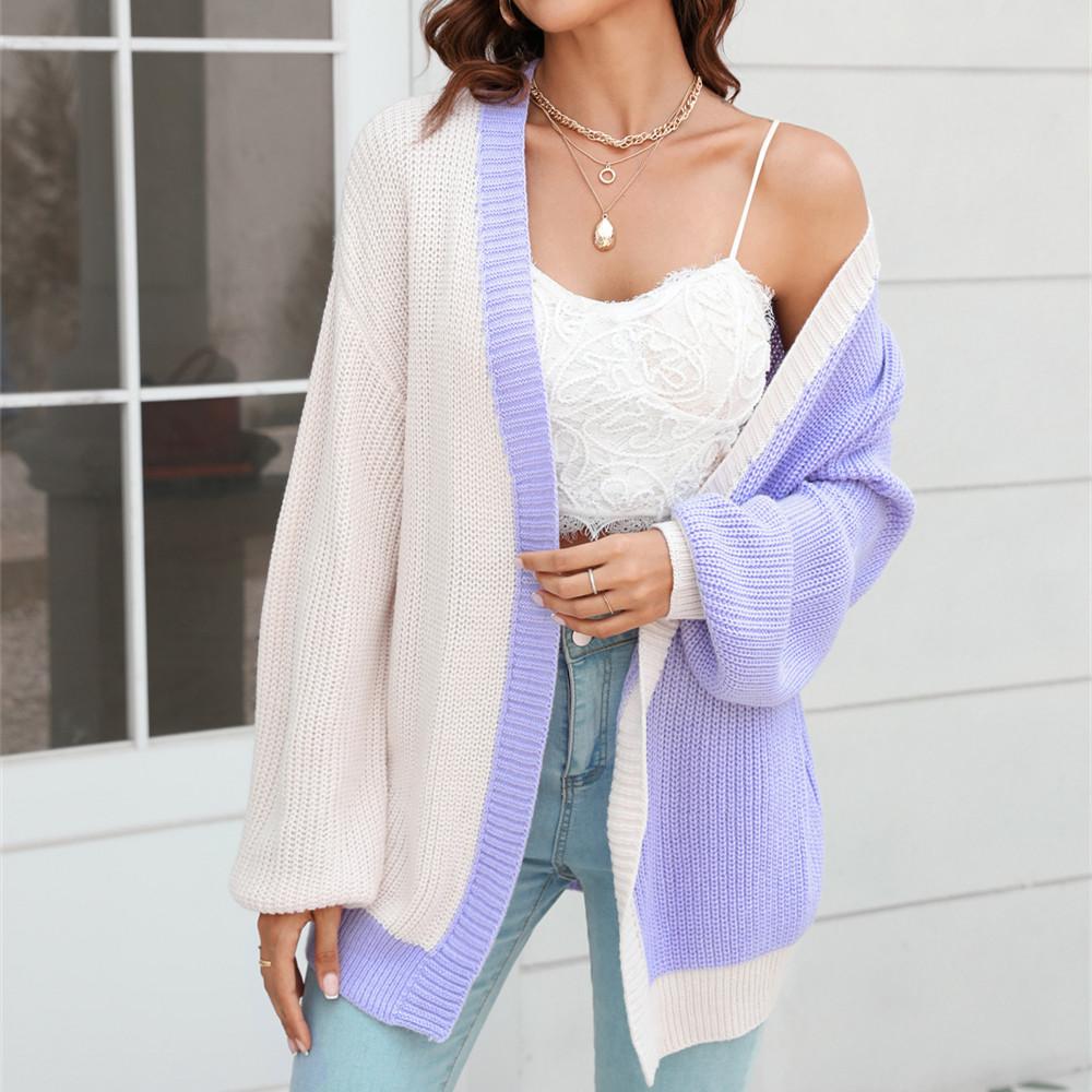 GMXIA Women's Fashion Casual Autumn Winter Long Sleeve Cardigans Sweater Coat