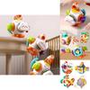 Educational Baby Grasping Ball Sensory Toy Six-sided Busy Cube For Early Learning