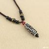 Creative Tibetan Nine Eye Bead Necklace Pendant Bracelet Bracelet Vintage Couple Accessories