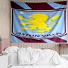 A-Aston Villa FC logo Tapestry for Bedroom Aesthetic Classroom Tapestries Wall Hanging for Living Room Dorm Office,Ideal Creative Gift