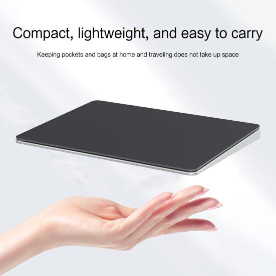 Bluetooth-compatible Wireless Touchpad Ultra-Thin Gesture Control Compact Design Portable Multi-Function Touchpad for Laptop Tablet