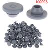 100Pcs Rubber Stoppers Self Sealing Injection Ports For 13Mm Glass Bottles
