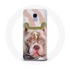 Case - MANIACASE - Samsung Galaxy A8 2018 - Pitbull Dog - Brown - Flexible