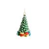 Plastic Santa Claus Figurine Pendant Colorful Christmas Scene Layout Supplies  New Year