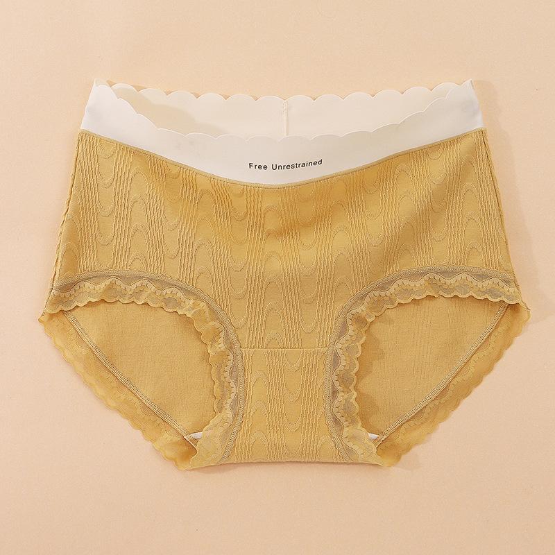 Women's Underwear Cotton High Quality Girls Briefs 5A Antibacterial Crotch Breathable Mid-high Waist Cotton Panties