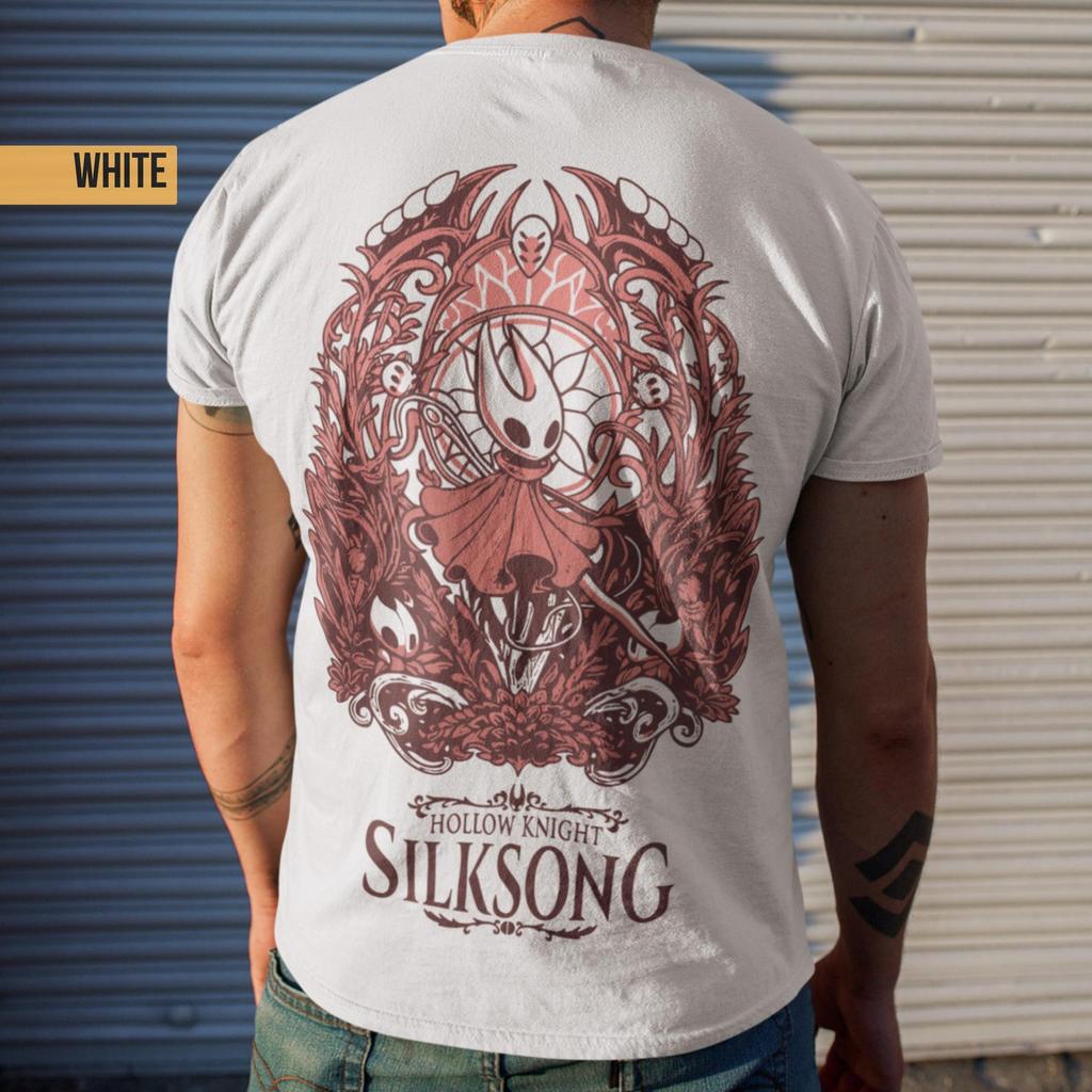 Hollow Knight Silksong Retro Gamer T-Shirt | Indie Game Merch