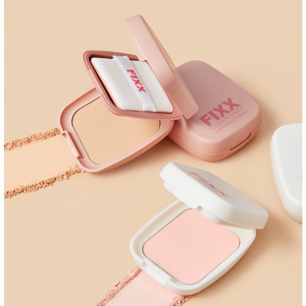 SO NATURAL Powder Forum Fix Cover Pact 6.5g, Natural Beige, 1 Piece