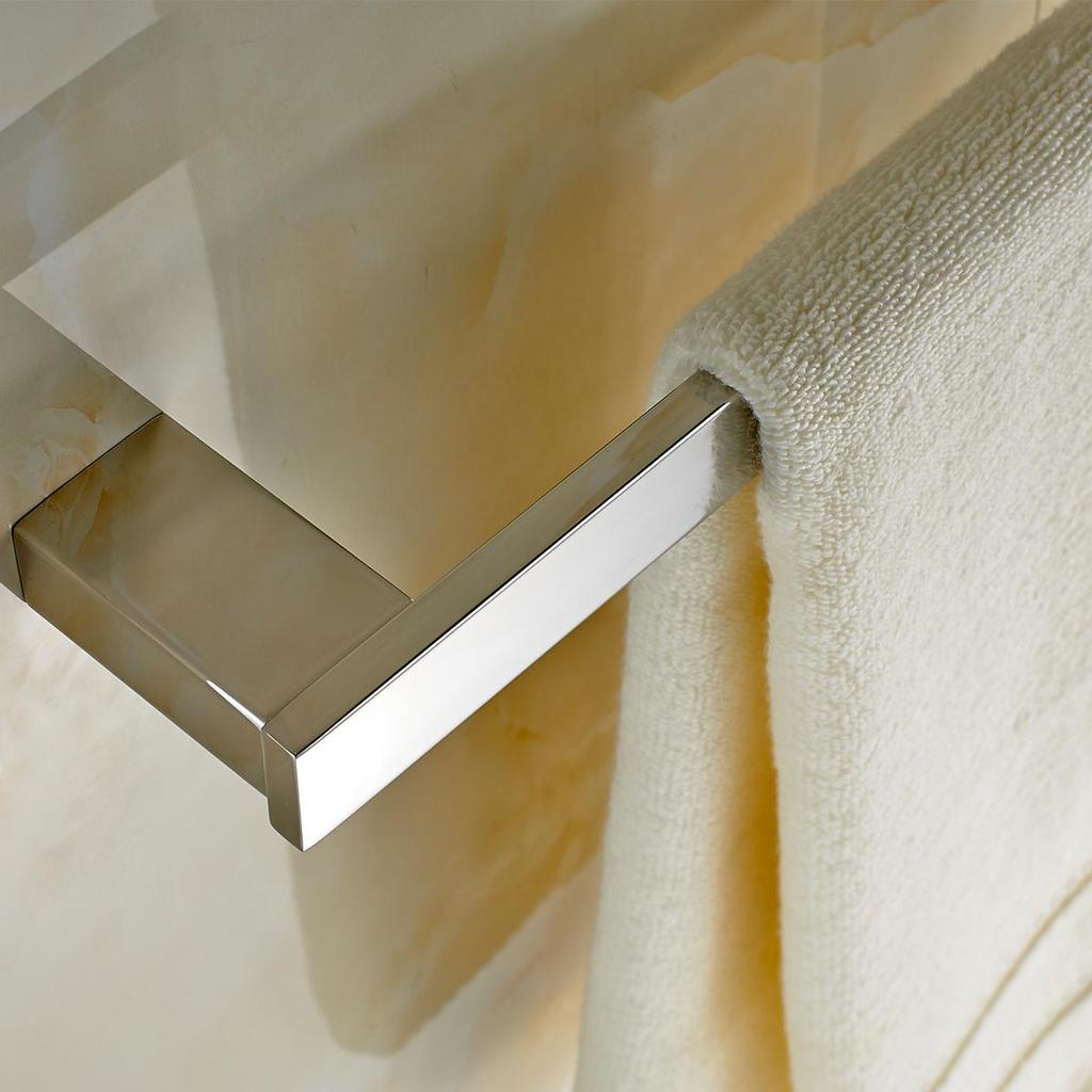 Bathroom Accessory Set High Quality 304# Stainless Steel 4pcs - Tower Bar Hook Toilet Paper Holders Towel Holder