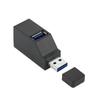 USB 3.0 концентратор адаптер удлинитель мини разветвитель коробка 1 до 3 портов высокоскоростной USB 2.0 для ПК ноутбук U диск кард-ридер