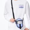 Dickies Adjustable Shoulder Strap Zipper Closure Crossbody Bag Unisex bags Light-Purple DK011078D05