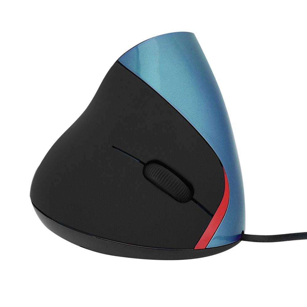 5 Buttons Vertical Mouse 1200DPI Gaming Mouse Comfort Grip Ergonomic Mouse Office
