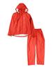 Toray Coatex Breathatec Rain and Size L [Document] Suit, Lightweight, Waterproof, Breathable, Red,