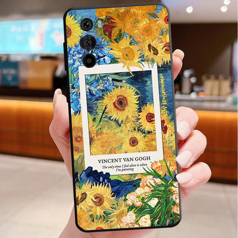 Sunflower Phone Case For Motorola Edge 60 50 40 Pro 60 50 40 30 Ultra Neo Fusion Moto G Play G Stylus G Carcasas