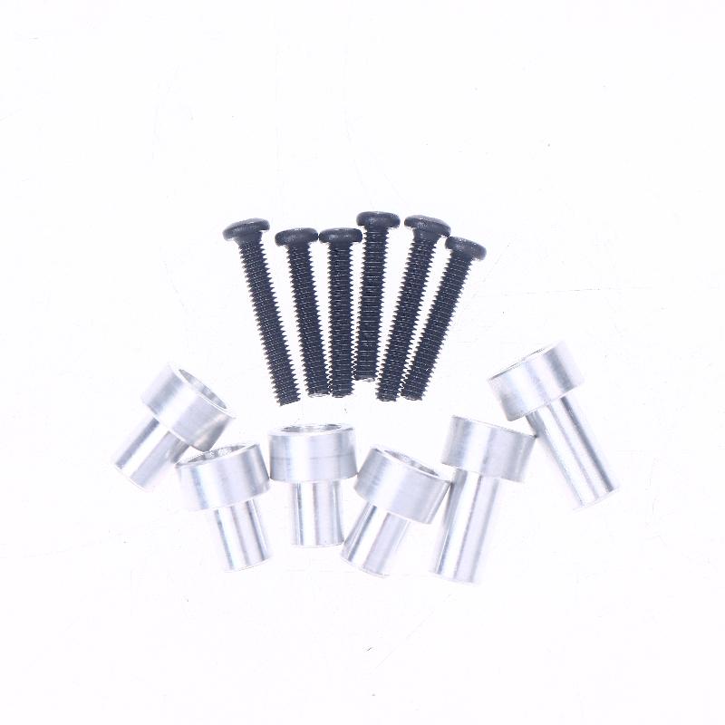 1 Set For 1/12 Modified Big Wheel Special Upgrade Parts MN82 MN82S Metal Car Shell Raise The Column Heighten Bracket