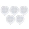 5pcs Non-Stick Resin Casting Mould Leaf Leaf Shaped Dish Mould Silicone Mould  Jewelry Making