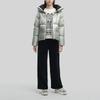 Fila Изумрудный Логотип Принт Повседневная Пуховая Куртка с Капюшоном Женские Куртки Светло-Бамбуково-Зеленый F11W344914F-LG