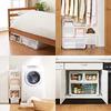 Tenma Kabako Large Flap Storage Box, Easy Access, Assembly Required. This versatile storage case features a flap door and a translucent clear plastic