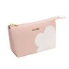MARY QUANT Shrink Daisy Patch 3 Pocket Pouch xx Pink H11.5 W17.5 D6.5cm