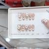 Чисто ручная работа Фототерапия Носимый Хна Лепесток Лунная тень Кошачий глаз Стиль Многоразовый Патч для нейл-арта