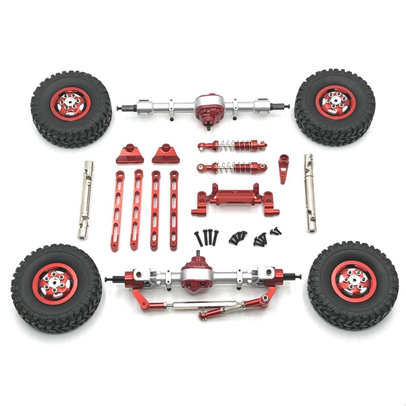 Mangniu MN82 Remote Control Car Metal Upgrade Kit for Parts Replacement