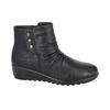 Womens/Ladies Zip Ankle Boots