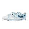 Nike Court Vision 1 Медведь Бит Сердца Скользкие Устойчивые к истиранию Низкие Скейтбордические Кроссовки Унисекс Синие CD5463-101(Команда61-)