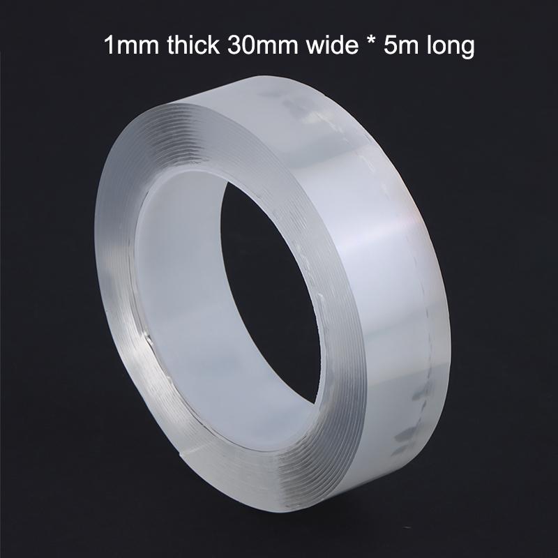 Нано Лента Супер Прочная Двусторонняя Лента Экстра Сильный Клей Нескользящая Лента Водонепроницаемая Прозрачная Лента Для Кухни Ванной