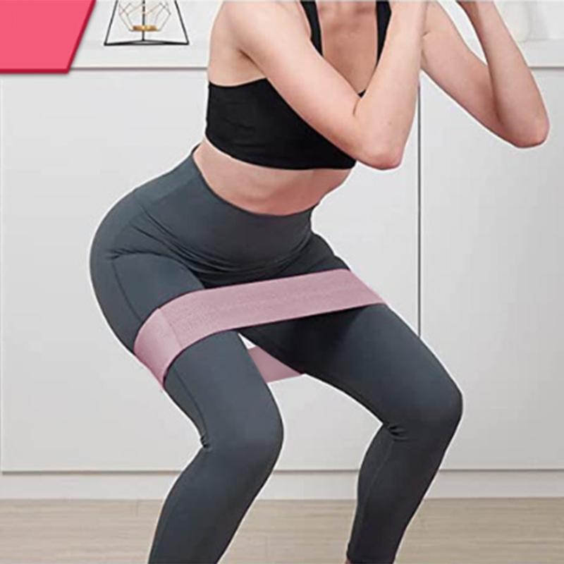 Workout Loop Band Resistance Band Legs and Butt Hip Circles Resistance Band