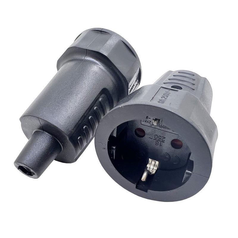 Удлинитель с евро-немецкой вилкой и розеткой 16А