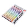 Guitar Chords Poster Chart Copperplate Paper Acoustic Electric Guitar Chord for Beginners