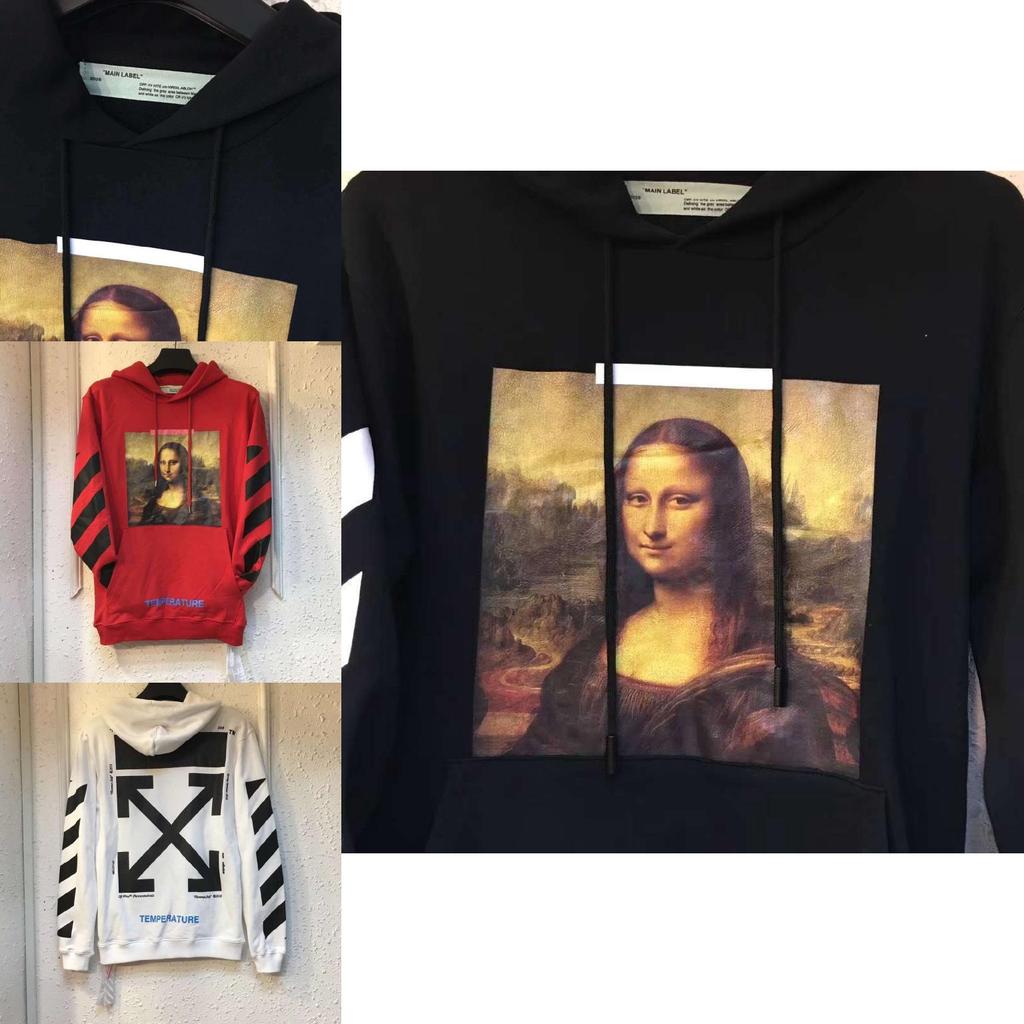 Virgil Co Nwt Abloh Hoodie Plaid Hooded Religion Sweatshirt Painting