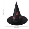 Halloween Witch Hat Hanging Ornaments Kids Adults Halloween Party Cosplay Costume Props Home Decoration Black Wizard Cap