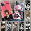 Bungou Stray Dogs Дазай Осаму Чехол для телефона Для iPhone 11 12 13 Mini 14 15 Plus 16 Pro Max 17 Air 7 8 + SE Арт Индивидуальный Забавный