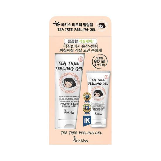 Rockies Tea Tree Peeling Gel (main Product 120ml + 60ml Additional Gift)