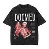 Me The Horizon Футболки для фанатов BMTH Стираные Винтажные Топы Новинка Британский Летний Футболка Винтажные Свободные Хлопковые Топы