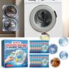 Washing Machine Effervescent Cleaning Tablets 12PCS Deep Laundry Cleaning Removes Odor for Front Load and Top Load Washers