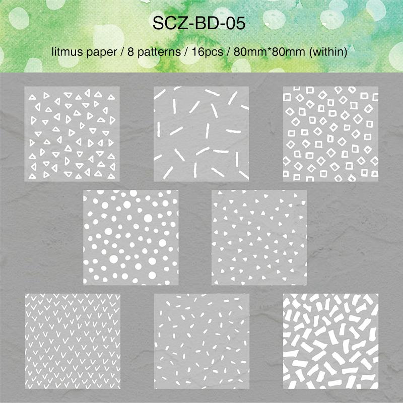 JIANWU Polka Dot Series Vintage Love Star Round Landscape Collage Scrapbooking Material Paper Creative Junk Journal Stationery