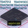 Новый оригинальный импортный TDA7415CB/CCB TDA7421N TDA7512 TDA7541W TDA7715 корпус QFP-64 TDA7512 TDA7541W TDA7715 TDA7415CB