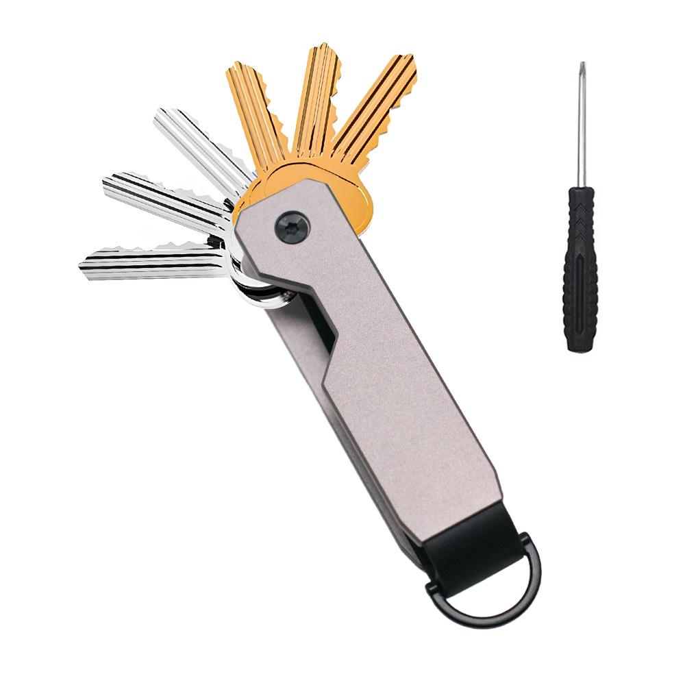 Aluminum Alloy Multi-Functional Key Organizer Clip