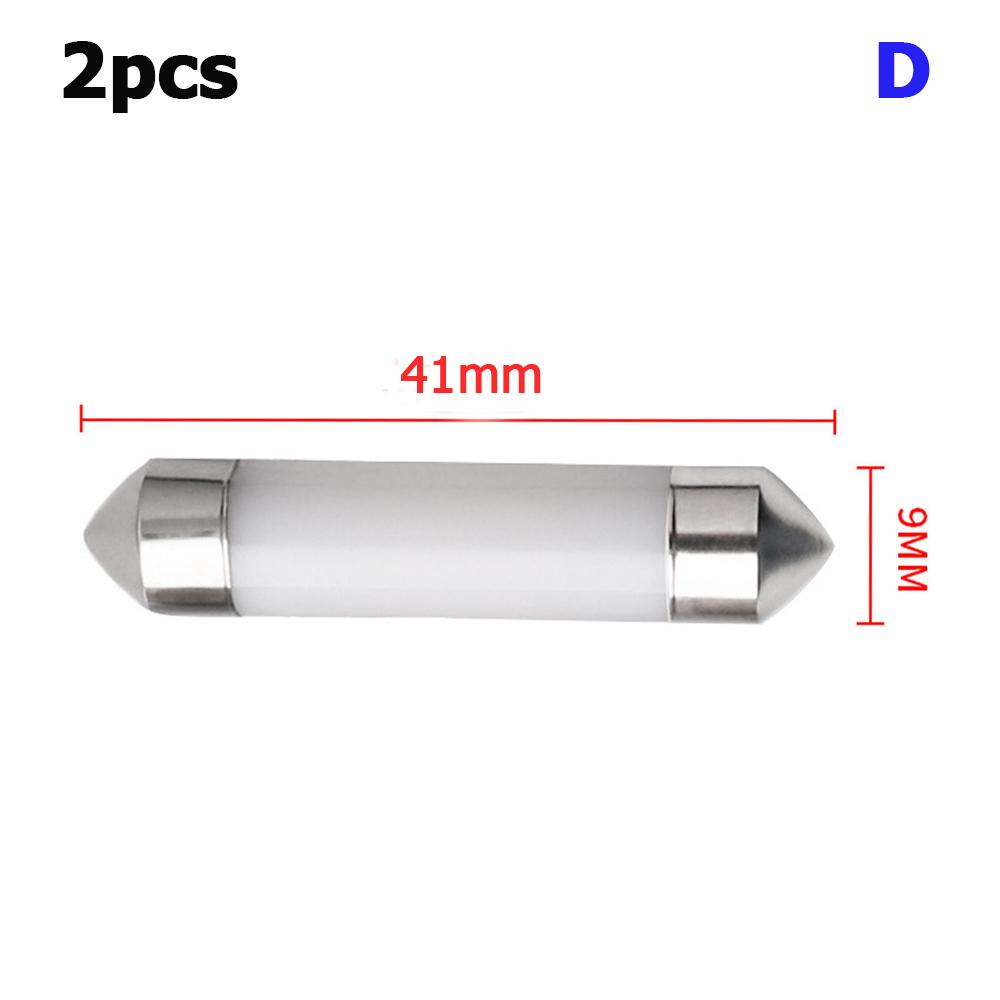 36 мм 2 шт. C5W Белый светодиодный керамический светильник для чтения Лампа для чтения номерного знака Автомобильная купольная лампа гирлянда
