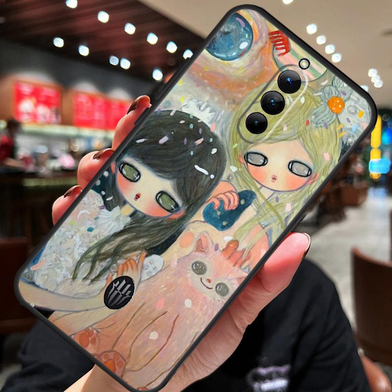 Мультяшный Эстетичный Чехол Aya Takano для ZTE Nubia Red Magic 8S 9S 10S 8 9 10 Pro Plus 6S 7S 6 7 Pro 5G 6R 11 Pro Plus