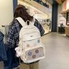 Харадзюку маленький свежий студенческий школьный рюкзак корейская версия большая вместимость простой повседневный рюкзак для поездок