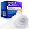 Self-adhesive Silicone Scar Patch 1.6x120 Inches Transparent Invisible Scar Sheets Clear Scar Tape