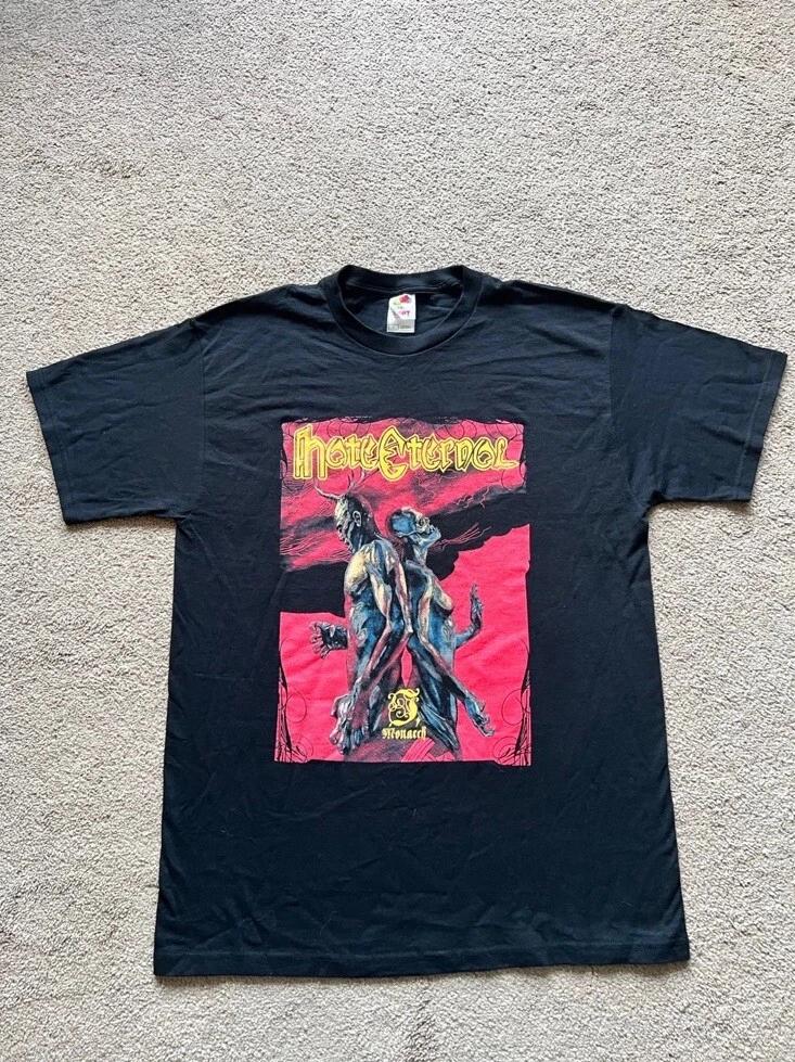 Vintage Hate Eternal 2005 Tour Shirt Large Death Metal Grind