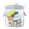 Baby Shower Toy Cute Duck Frog Net Toy Storage Bag Strong Suction Cup Baby Shower Game Bag Bathroom Organizer Water Toy